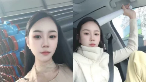 盐山钢管女销售视频